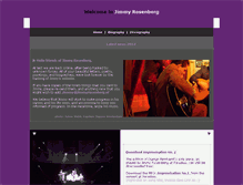 Tablet Screenshot of jimmyrosenberg.nl